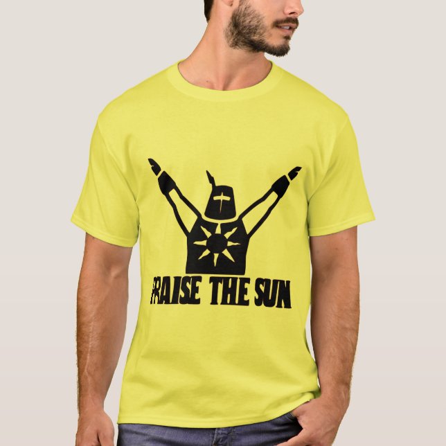 Camiseta Elogios al Sun Knight Solaire (Anverso)