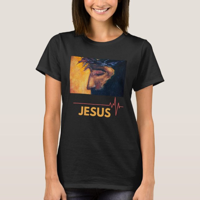 Camiseta Elohim Yahweh Abba Faith Jesus My Father (Anverso)