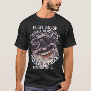 CAMISETA ELON MUSK JUGETE SEXUAL INFLABLE ENCONTRADO EN TRU