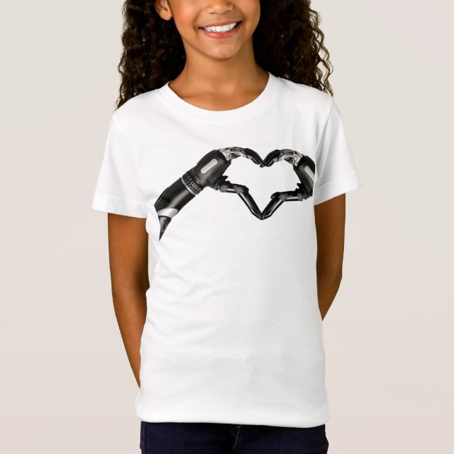 Camiseta Elon Robot Heart Musk (Anverso)