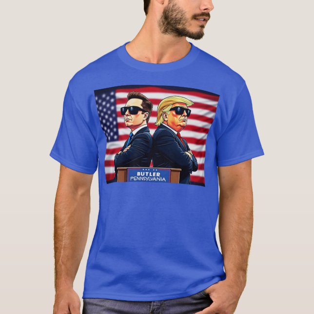 Camiseta Elon x Trump (Anverso)