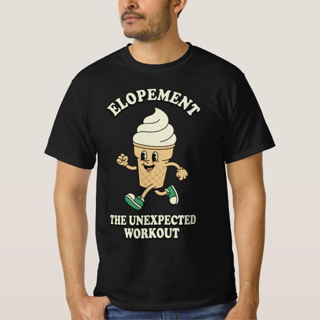 Camiseta Elopement The Unexpected Workout Autism Awareness (Anverso)
