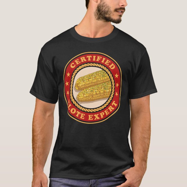 Camiseta Elotes mexicanos expertos (Anverso)