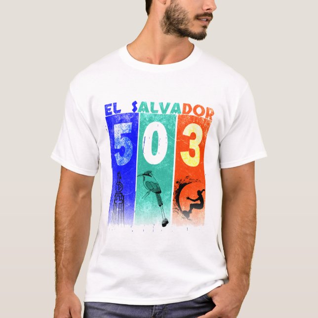 CAMISETA ELSALVADOR 503 (Anverso)