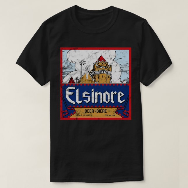Camiseta Elsinore Beer (Diseño del anverso)