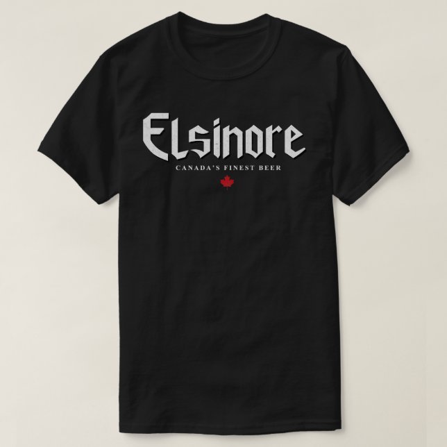 Camiseta Elsinore Beer vintage moderno (Diseño del anverso)