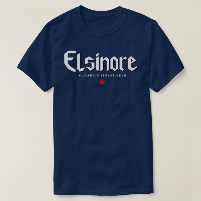 Camiseta Elsinore Beer vintage moderno (Diseño del anverso)