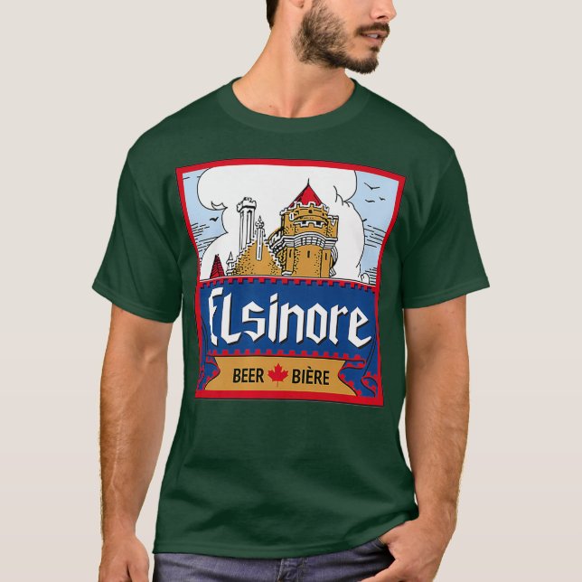 Camiseta Elsinore Craft Beer Brewing Graphic Tee (Anverso)