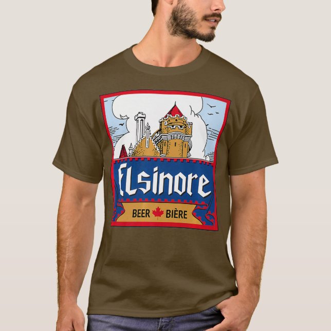 Camiseta Elsinore Craft Beer Brewing Graphic Tee (Anverso)