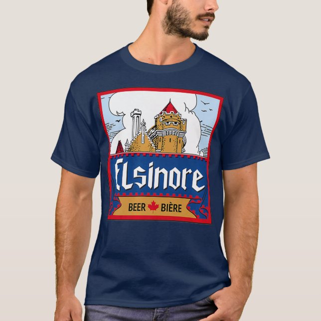 Camiseta Elsinore Craft Beer Brewing Graphic Tee (Anverso)