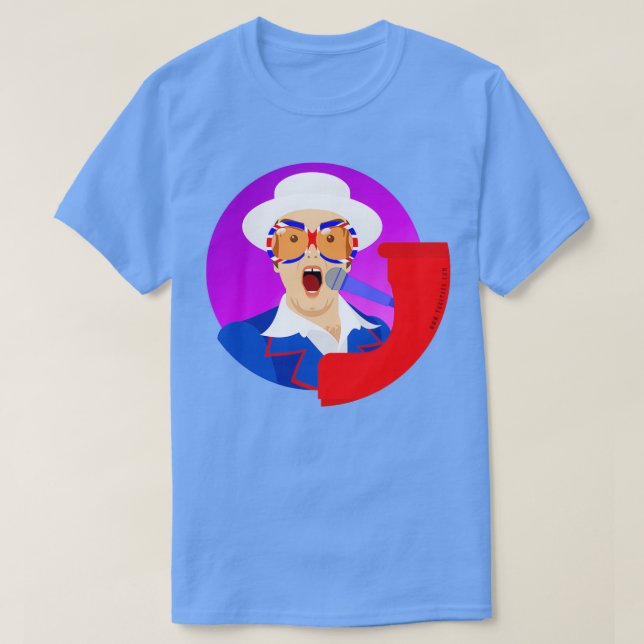 Camiseta Elton (Diseño del anverso)