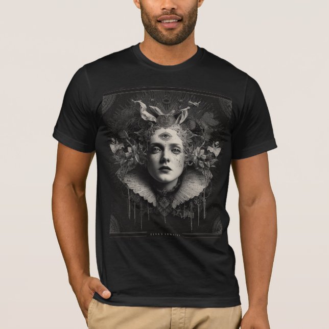 Camiseta Eluss LeMaisi – Gothic Fine Art T-Shirt (Anverso)