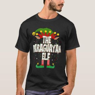 Camiseta Elves Agrupa A Los Navidades Del Elfo Paraguayo