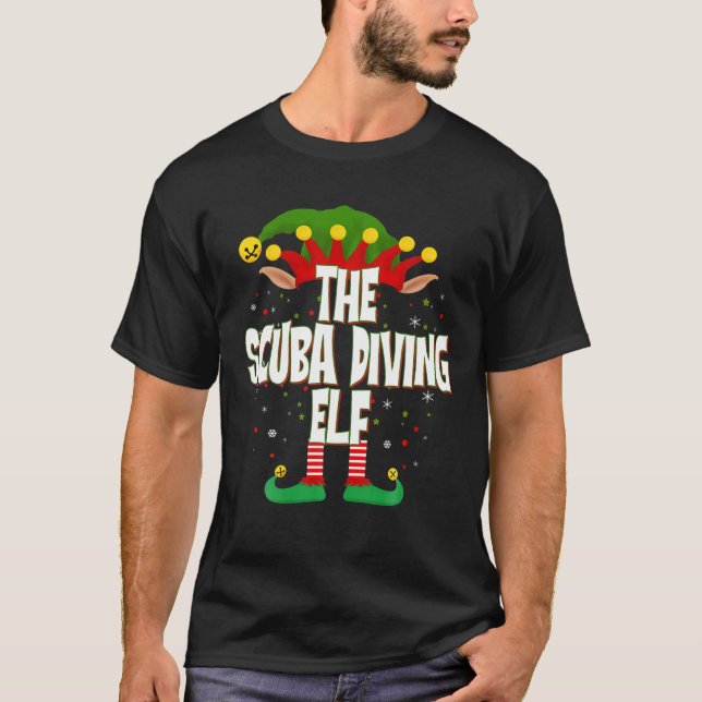 Camiseta Elves Group: Los Navidades De Los Elfos De Buceo D (Anverso)