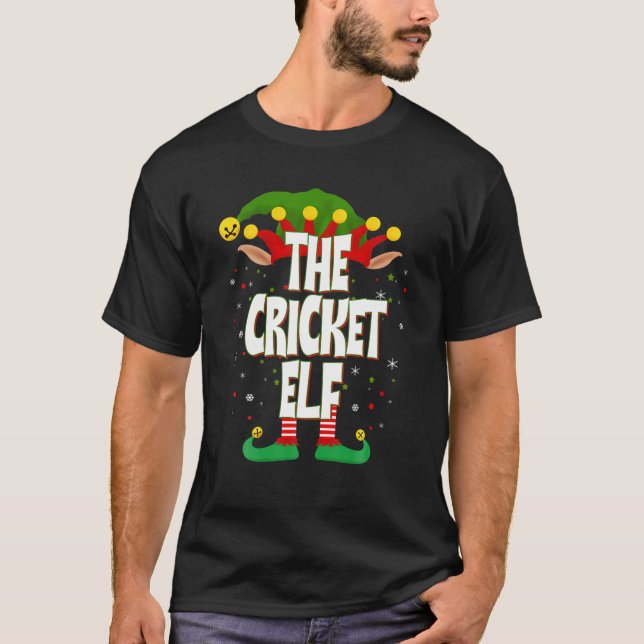 Camiseta Elves Group Los Navidades De Los Elfos Del Cricket (Anverso)