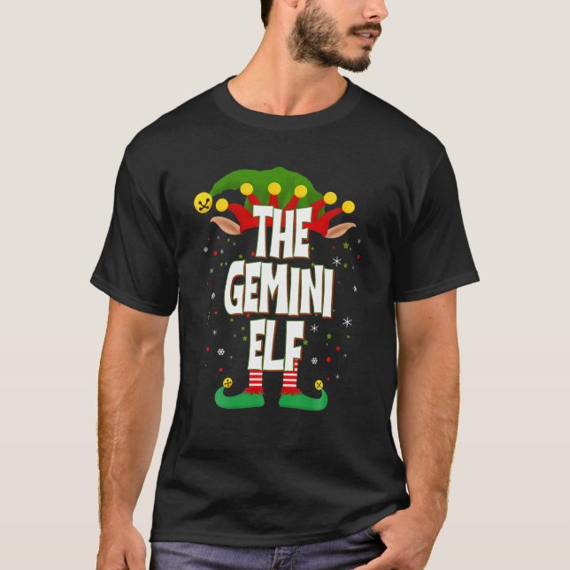 Camiseta Elves Group The Gemini Elf Christmas (Anverso)