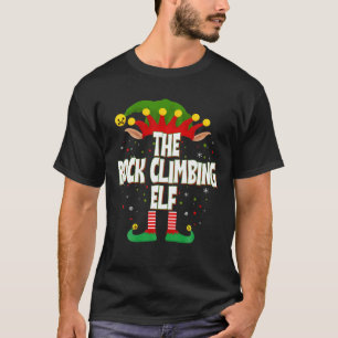 Camiseta Elves Group The Rock Climbing Elf Navidades