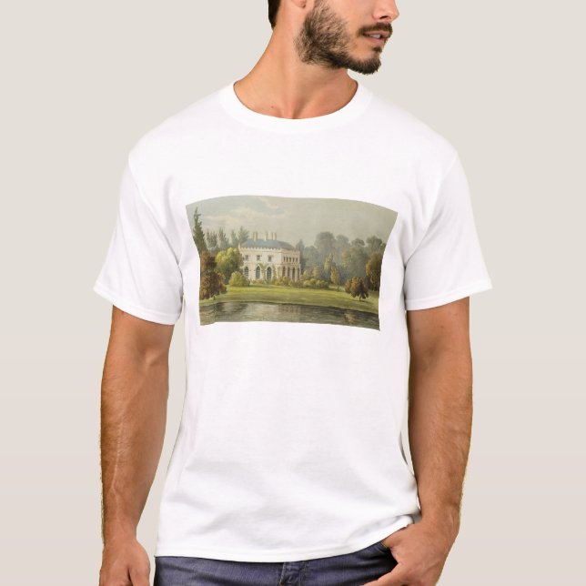 Camiseta Elvills, verde de Englefield, Repos de Ackermann (Anverso)