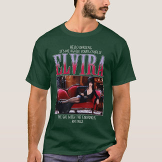 Camiseta Elvira Ama de la Oscuridad Enormes Calificaciones
