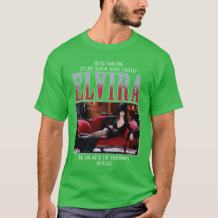 Camiseta Elvira Ama de la Oscuridad Enormes Calificaciones