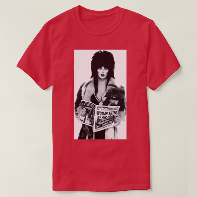Camiseta Elvira Classic 17 (Diseño del anverso)