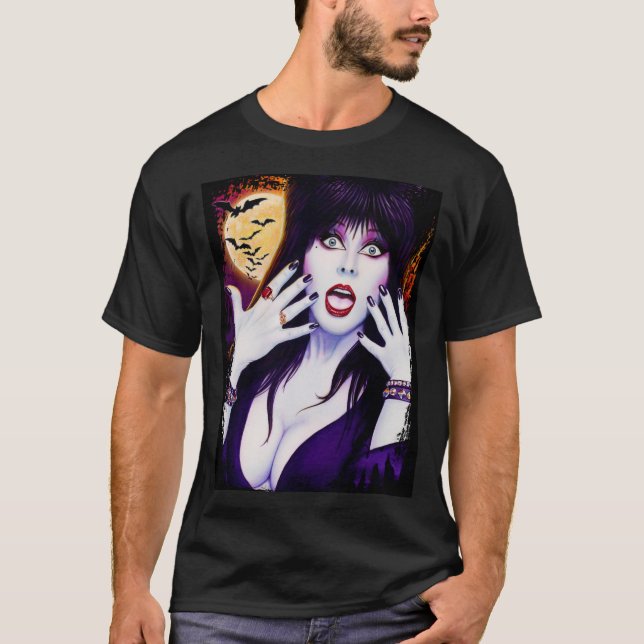 Camiseta Elvira Tee Shirt (Anverso)