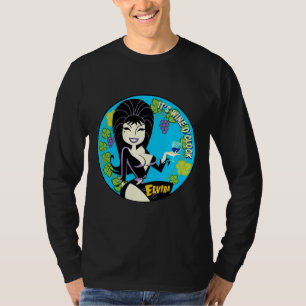 Camiseta Elvira Witch Es Vino O Reloj 85