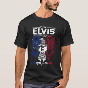 Camiseta Elvis Name T Shirt - Elvis Eagle Lifetime Member G