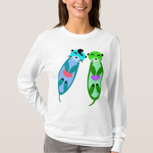 Camiseta Elvis Otter y Friend with Hearts #2