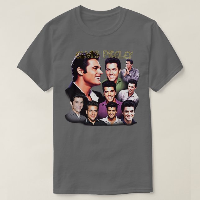 Camiseta Elvis Presley 1 (Diseño del anverso)