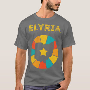 Camiseta Elyria Ohio Vintage Molestias de recuerdo 1