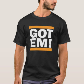 Camiseta ¡Em conseguido! Naranja de San Francisco y