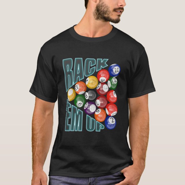 Camiseta Em de rack hacia arriba (Anverso)