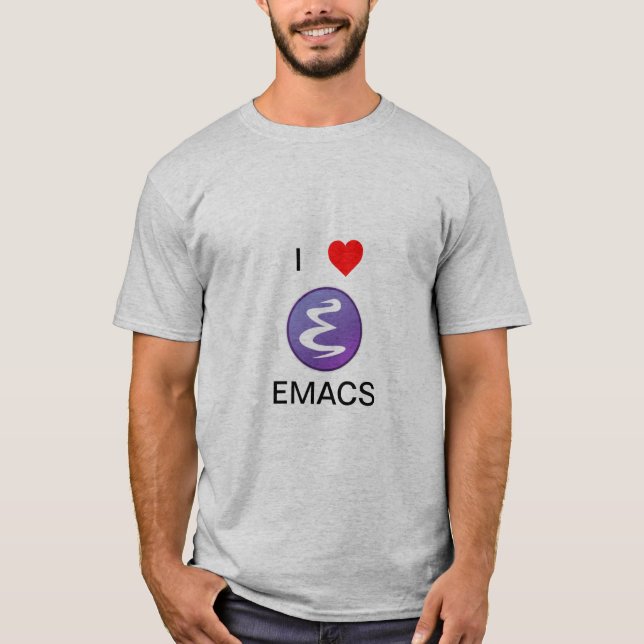 Camiseta Emacs > vi (Anverso)