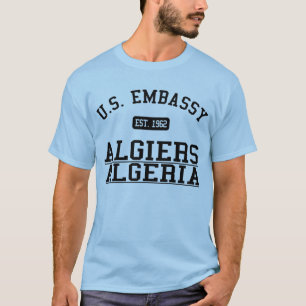 Camiseta Embajada Argel, Argelia
