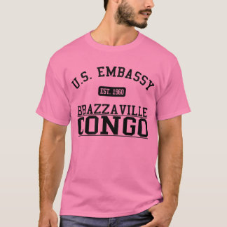 Camiseta Embajada Brazzaville, Congo