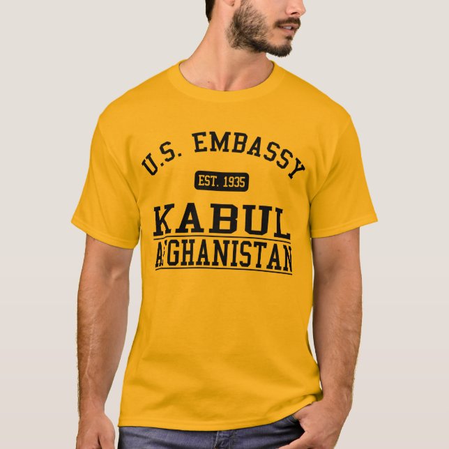 Camiseta Embajada Kabul Afganistán - 1935 (Anverso)