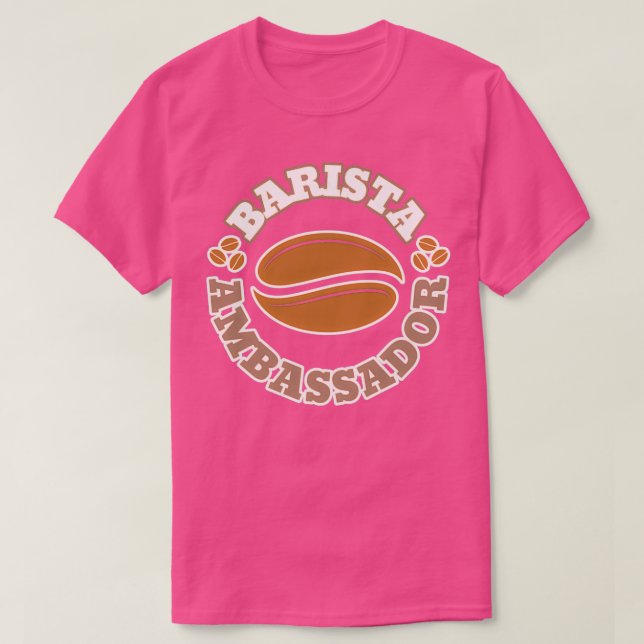 Camiseta Embajador Barista 1 (Diseño del anverso)