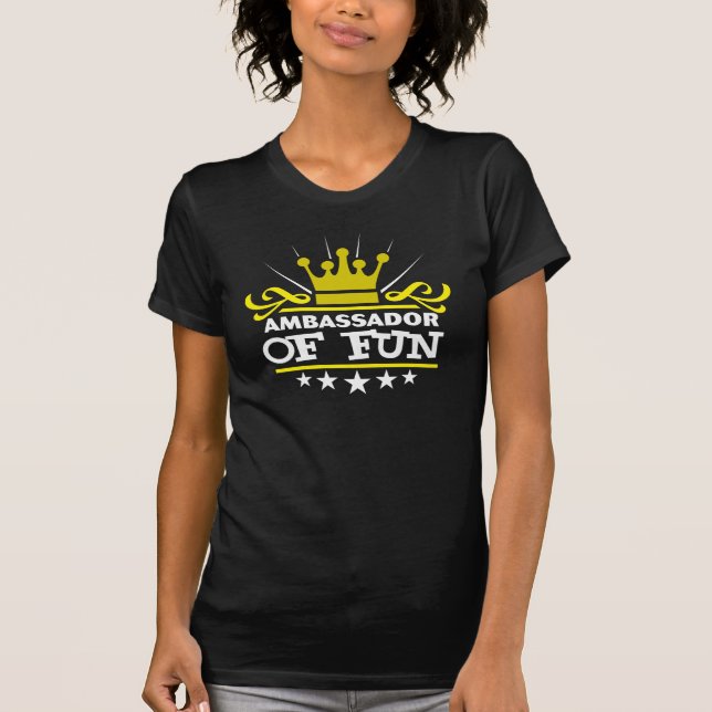 Camiseta Embajador De Diversión (Anverso)