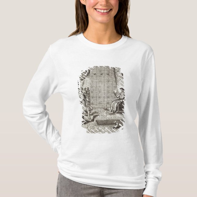 Camiseta Embajadores chinos a una regla india, de 'Chin (Anverso)
