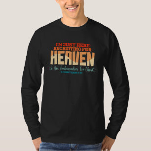 Camiseta Embajadores cristianos 2 Corintios 520 para Cristo