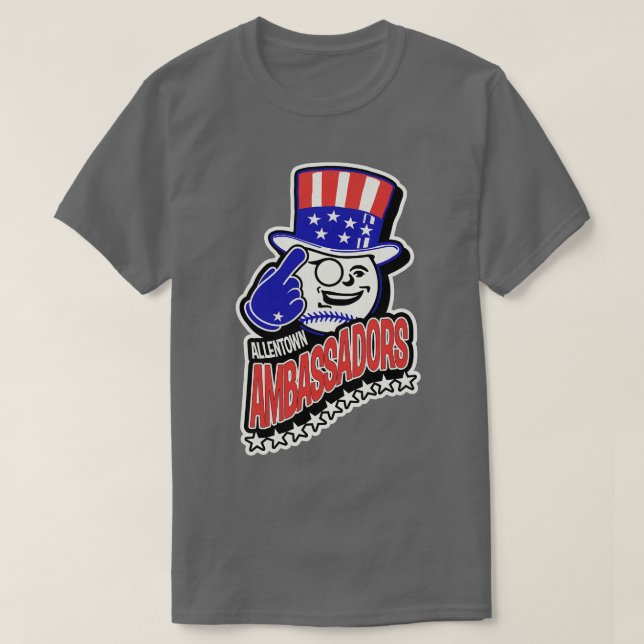 Camiseta Embajadores de Allentown desaparecidos Equipo de B (Diseño del anverso)