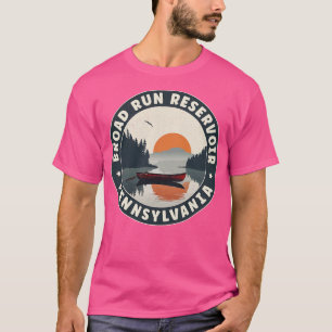Camiseta Embalse de amplia carrera Pennsylvania Sunset