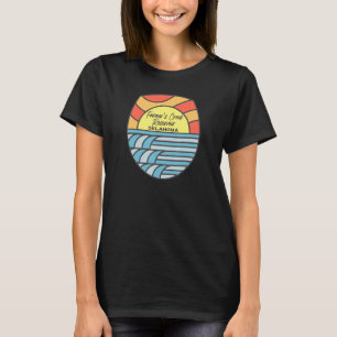 Camiseta Embalse de Farmers Creek Oklahoma Ok Atardecer Vac