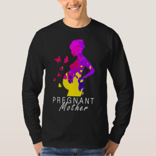 Camiseta Embarazo A Mamá 2022 Madre Embarazada Esperante
