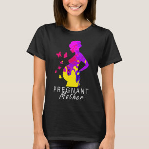 Camiseta Embarazo A Mamá 2022 Madre Embarazada Esperante
