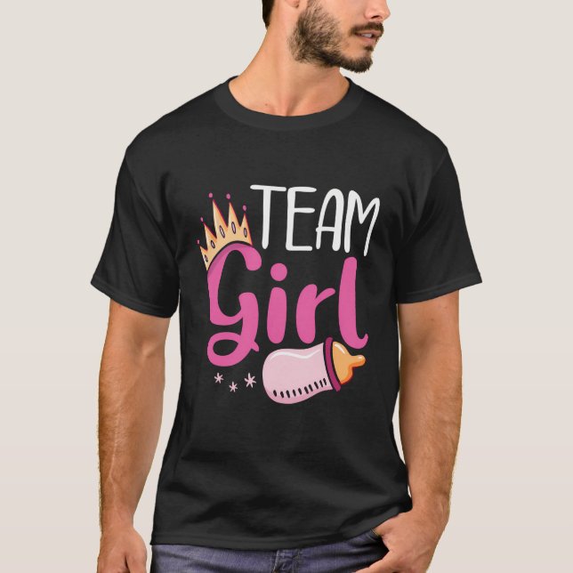 Camiseta Embarazo Baby Shower Team Future Dad Mom R (Anverso)