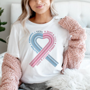 Camiseta Embarazo Cinta de Sensibilización a la Pérdida Inf