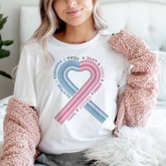 Camiseta Embarazo Cinta de Sensibilización a la Pérdida Inf