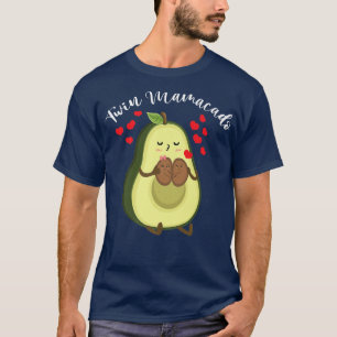 Camiseta Embarazo con aguacate y mamá fruta embarazada Mamá